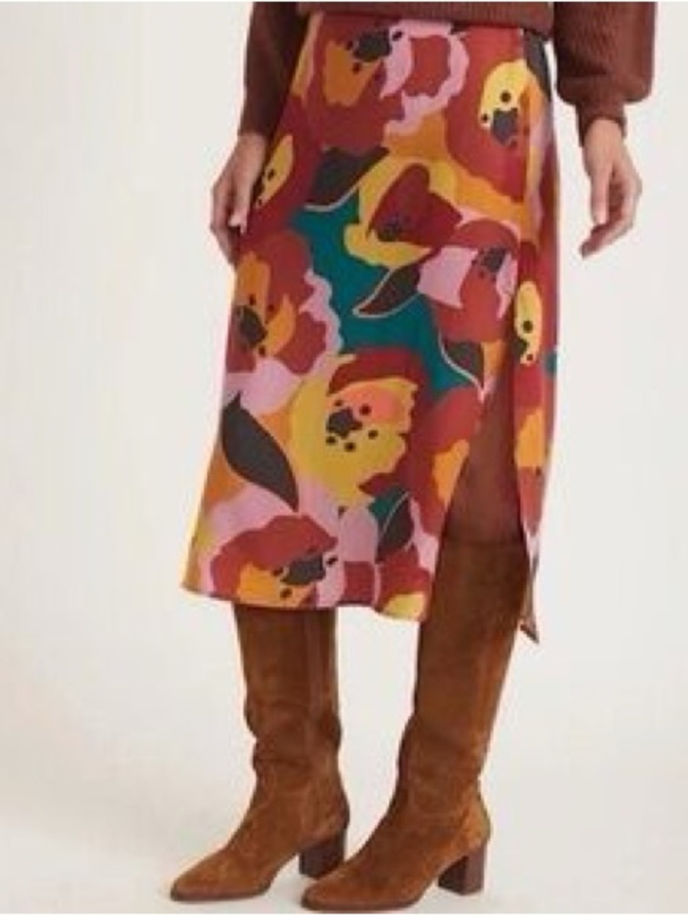 MARINE LAYER Ryan Midi Slip Skirt